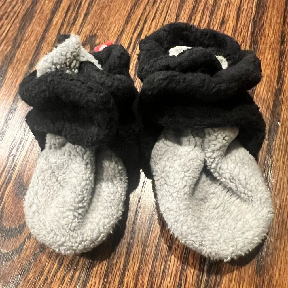 Zutano Cozie Fleece Booties Size 6m